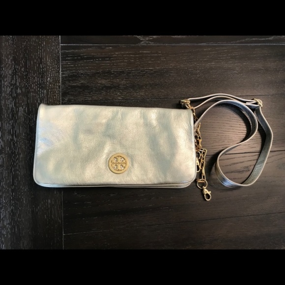 Tory Burch Handbags - Tory Burch Gold Purse